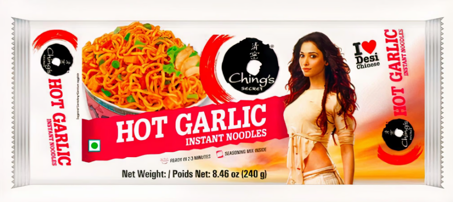 Chings Noodles 240g Chings Hot-Garlic