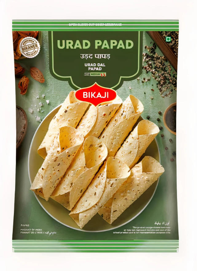 Bikaji Papad 200g Urad