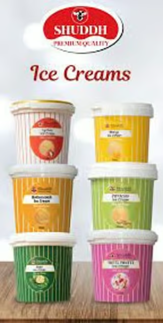 Shuddh ice-cream 150ml Lychee