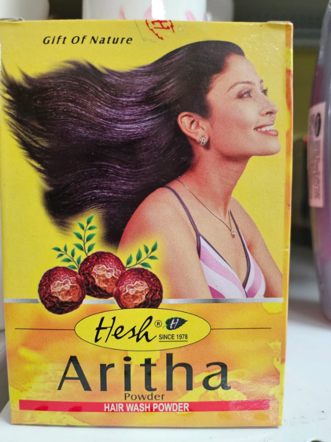 Hesh Herbal-Powder 100g Aritha