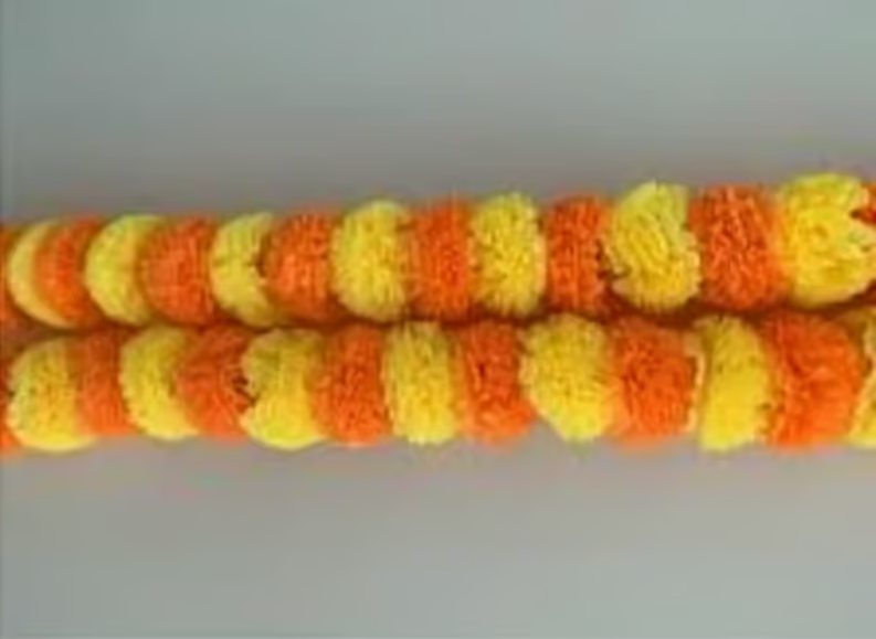 Spark Garland ea marigold-lemon-orange