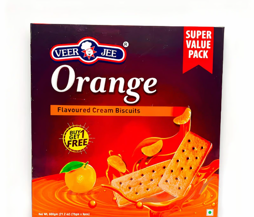 VeerJee Cookies 600gm Orange