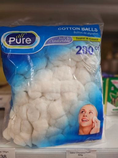 All-Pure Cotton-Balls ea